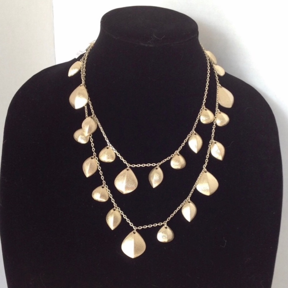Lia Sophia Botannica necklace. 36-39” NWT & box!